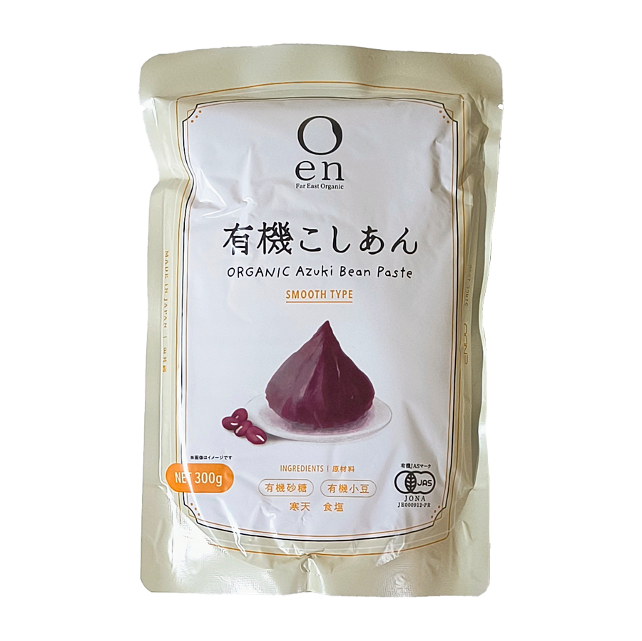 遠藤製餡　en　有機こしあん　300g