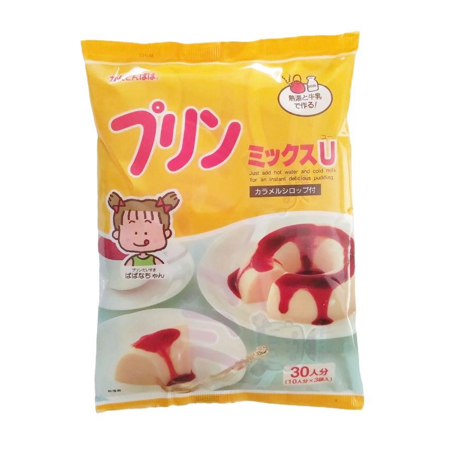 かんてんぱぱ　プリンミックスU　ファミリータイプ　（10人分×3袋入）　540ｇ