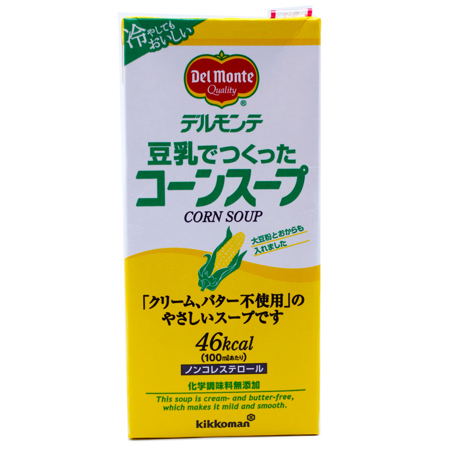 デルモンテ　豆乳でつくったコーンスープ　1000ｍｌ