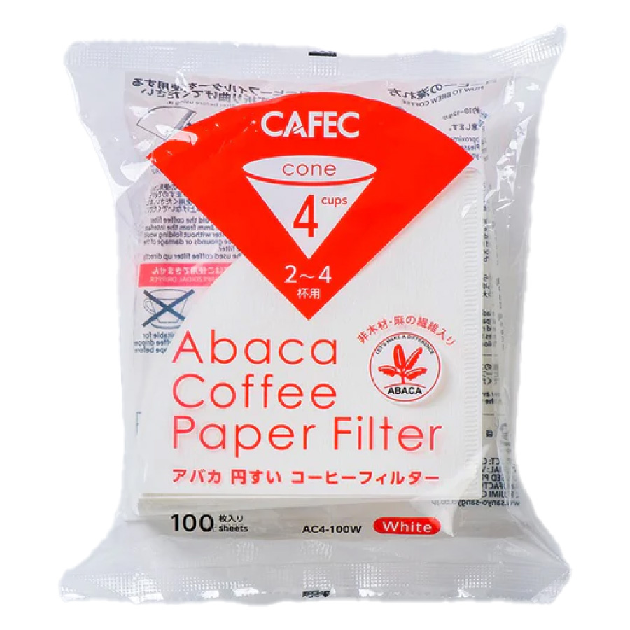 三洋産業　アバカ円すいコーヒーフィルター　2～4杯用　100枚入