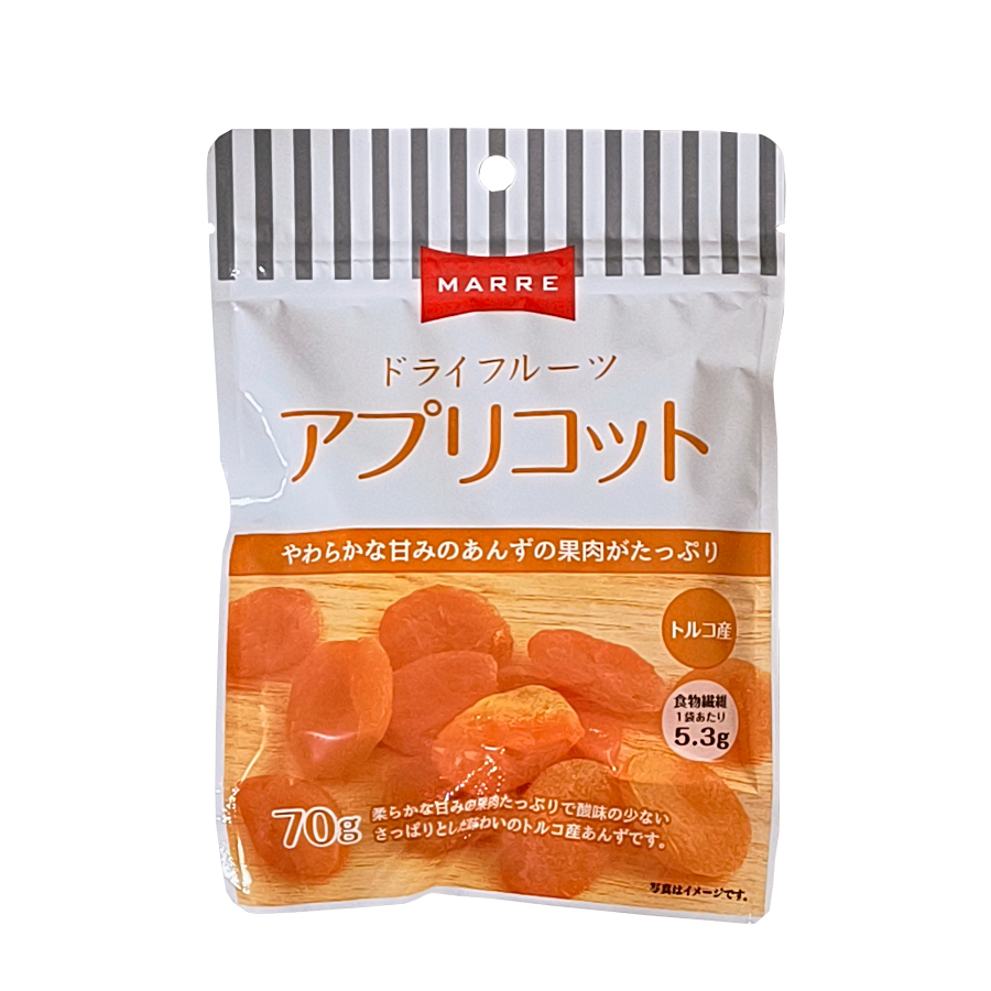 マルレ　ドライアプリコット　70ｇ