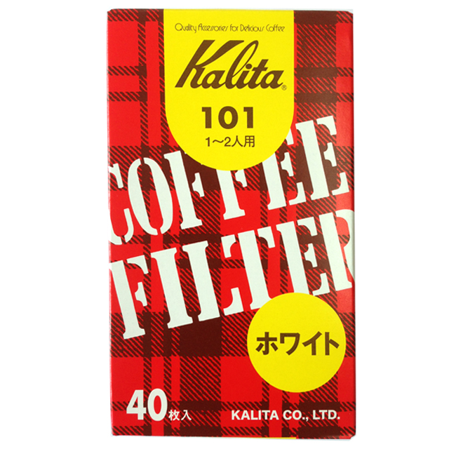 カリタ　コーヒーフィルター　酸素漂白　101（1～2人用）　40枚入