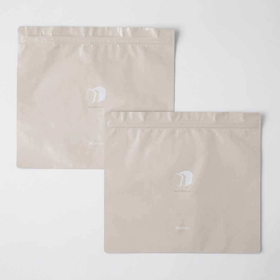 マーナ　パン用冷凍保存袋　一斤用　BE　K782BE
