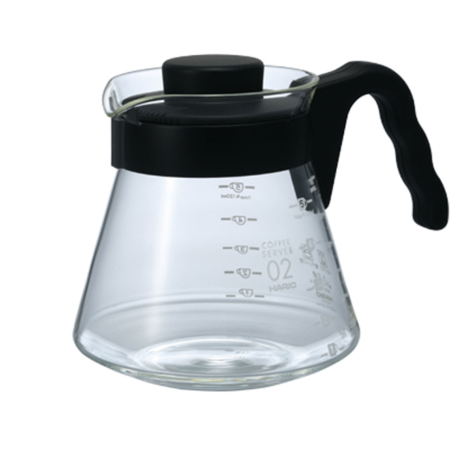 ハリオ V60コーヒーサーバー700ブラック 700ml VCS-02B