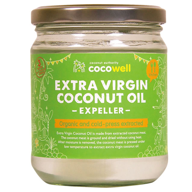ココウェル　エキストラバージンココナッツオイル（エクスぺラー）　360ｇ