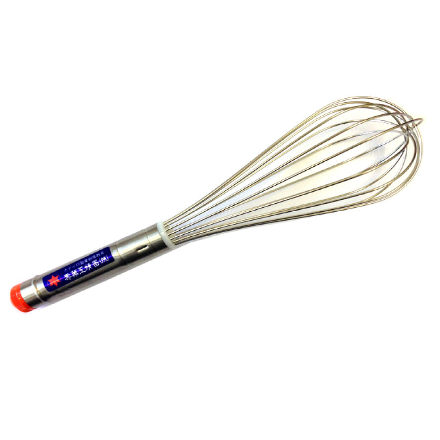 シルバー泡立器　＃10　30ｃｍ