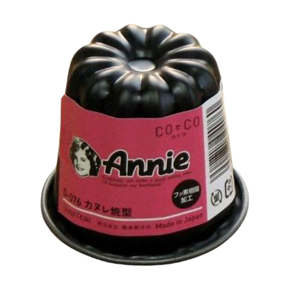 Ｅ／Ｔ　霜鳥　ブラックフィギア　カヌレ型　１０５ｃｃ　Ｈ５５Ｘ５５　Ｄ－０７６