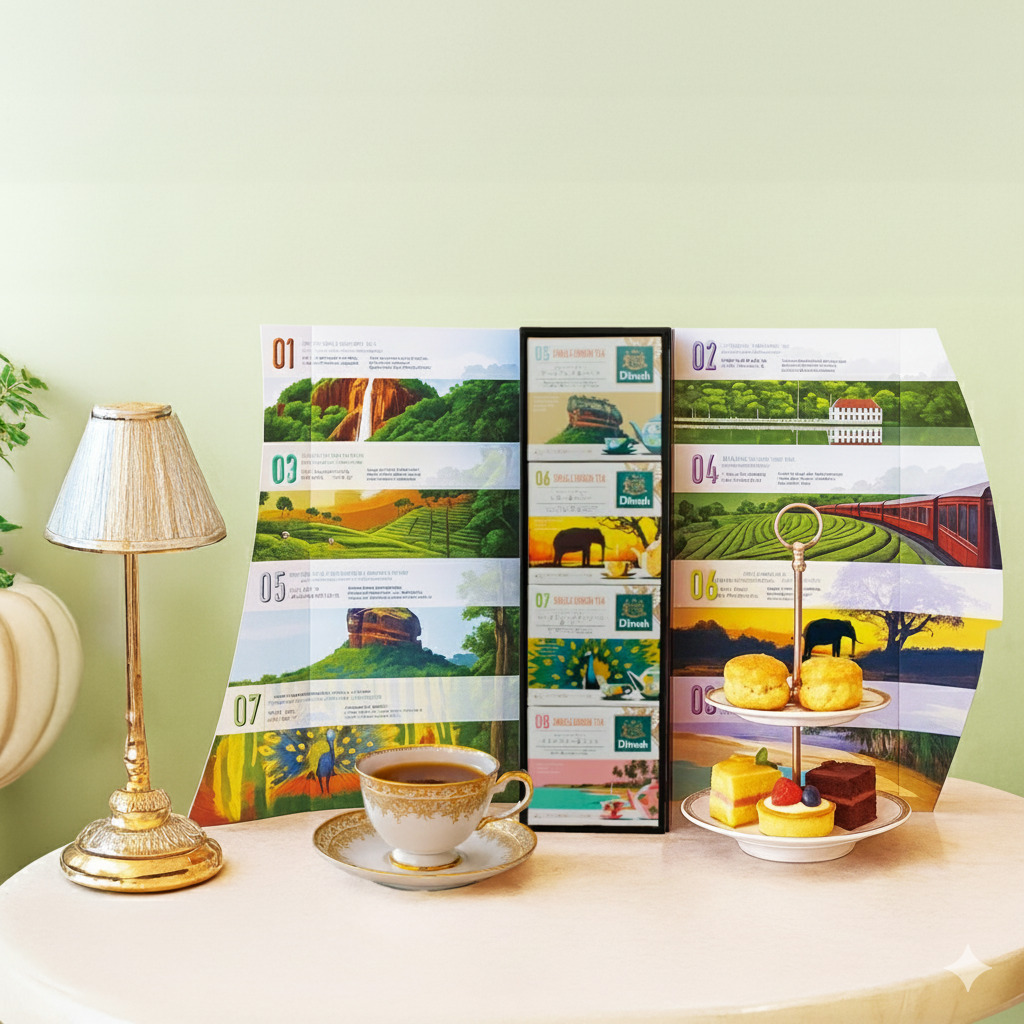 【送料無料】ディルマ　セイロンティー・ジャーニー　ギフトボックス　フレーバーセット　CTJ05-08