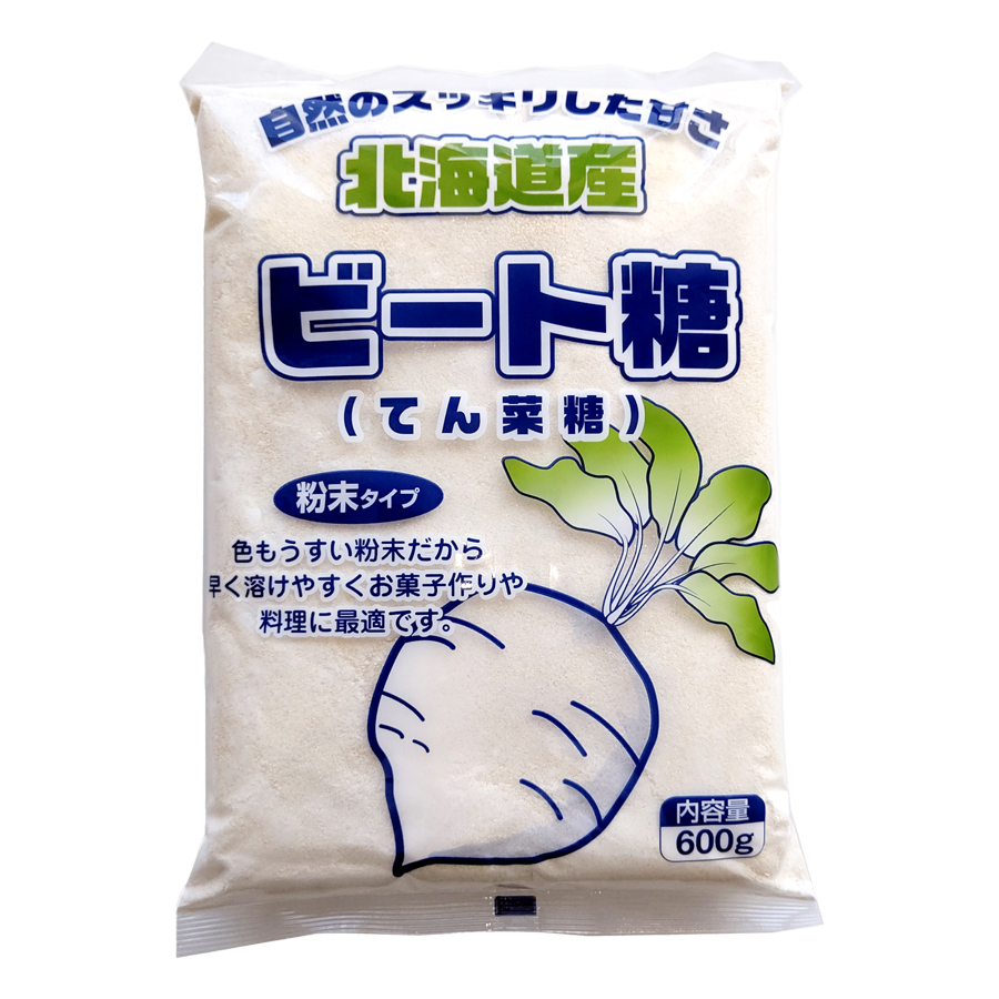 ポット印　ビート糖（てん菜糖）　粉末タイプ     600g