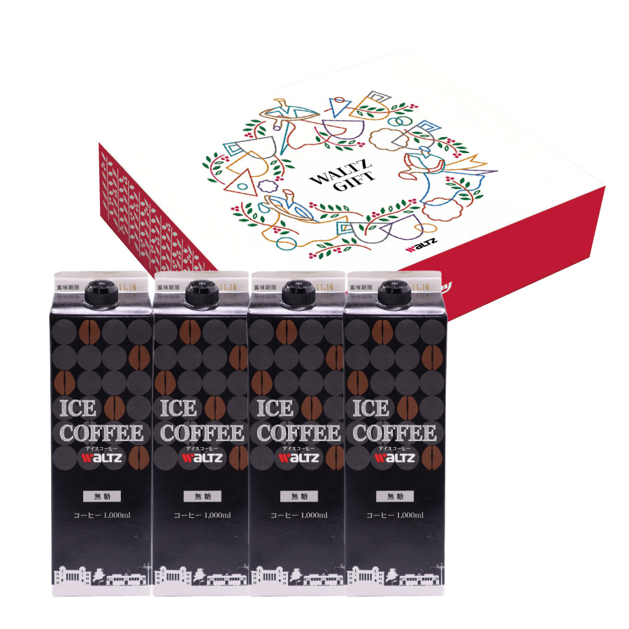 ワルツ　リキッドアイスセット　4本　【無糖】