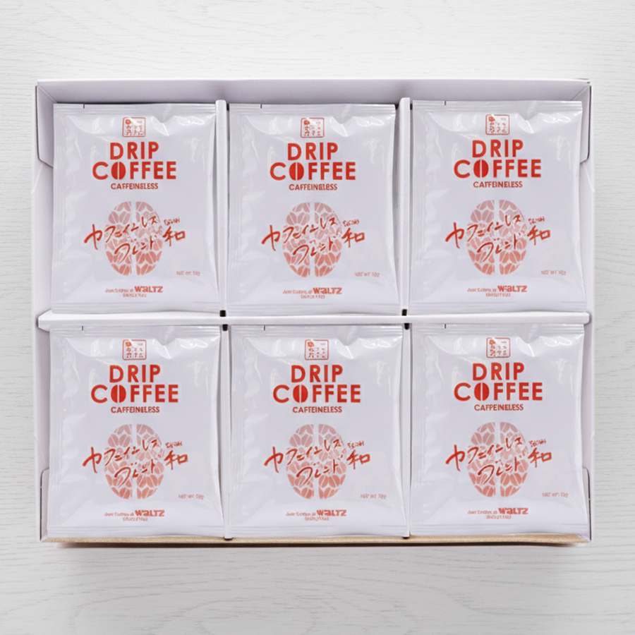 ワルツ　ドリップコーヒーセット（カフェインレス和）　30Ｐ｜010702×30