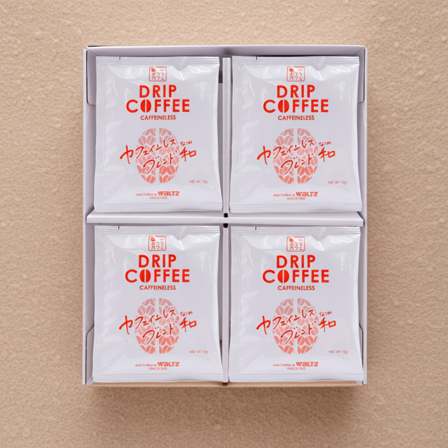 ワルツ　ドリップコーヒーセット（カフェインレス和）　20Ｐ｜010702×20