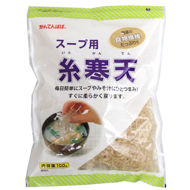 伊那食品　スープ用糸寒天　１００ｇ