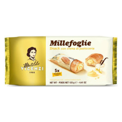 【数量限定】ヴィチェンチ　パフペーストリーロール　クリーム　125ｇ