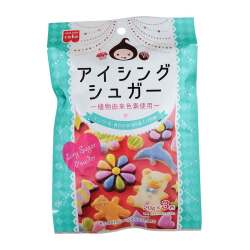 共立　アイシングシュガー（植物由来色素使用）　60ｇ（20ｇ×3色）