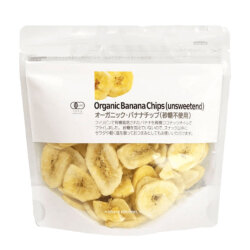 ナチュラルキッチン　オーガニック・バナナチップ(砂糖不使用)　100g