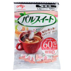 AJINOMOTO パルスイート（低カロリー甘味料）　1.2ｇ×120本