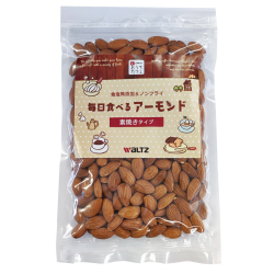 ワルツ　毎日食べるアーモンド（素焼きタイプ）　250g【賞味期限2025年9月30日またはそれ以降】