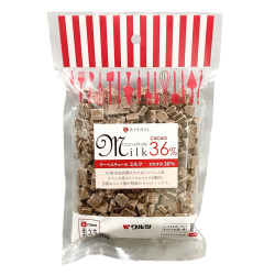 【夏季クール便】ワルツ　クーベルチュールチョコレート　ミルク 36％　200ｇ