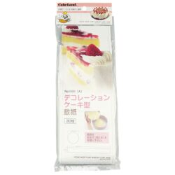タイガークラウン　デコレーションケーキ型敷紙（大）180　#566　30枚入