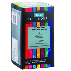【送料無料】ディルマ　エクセプショナル　マハラジャ・リザーブ・アッサム　2ｇX50袋