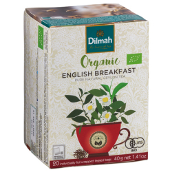 ディルマ　有機栽培紅茶 イングリッシュ・ブレックファースト　2ｇX20袋