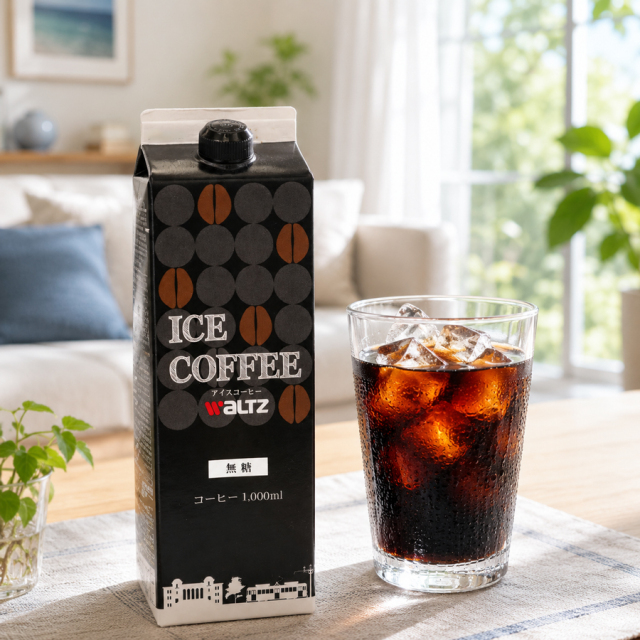ワルツ リキッドアイスコーヒー（無糖） 1000ml|珈琲・紅茶とお