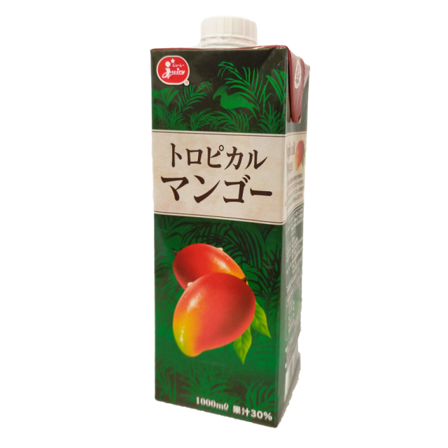 ジューシー トロピカルマンゴージュース 1L|珈琲・紅茶とお菓子パン