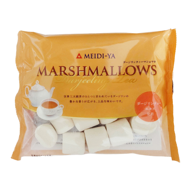 明治屋 ダージリンマシュマロ 90g|珈琲・紅茶とお菓子パンづくりの専門