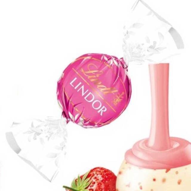 リンツ リンドール・ストロベリーパック 3P 36g|珈琲・紅茶とお