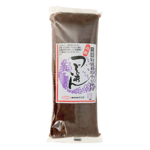 ナニワ 十勝産特別栽培小豆使用 つぶあん 1kg|珈琲・紅茶とお菓子パン