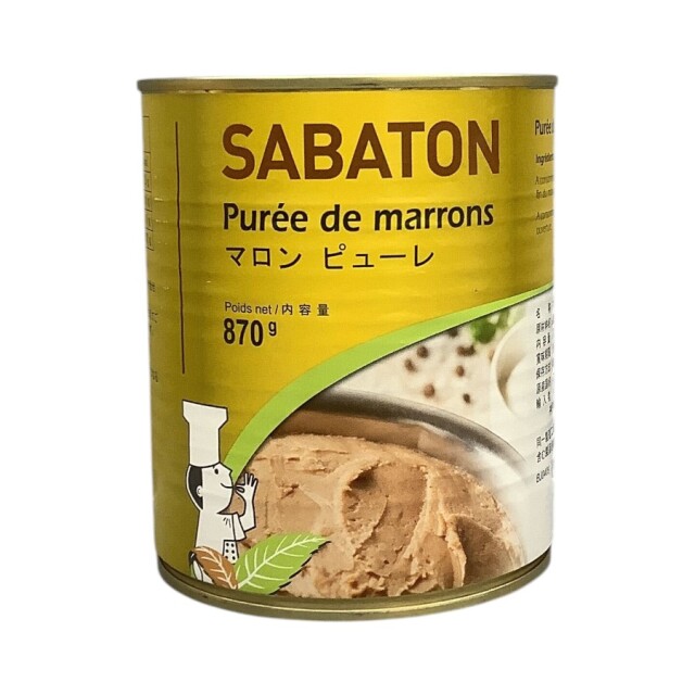 サバトン マロンピューレ 870g|珈琲・紅茶とお菓子パンづくりの専門店