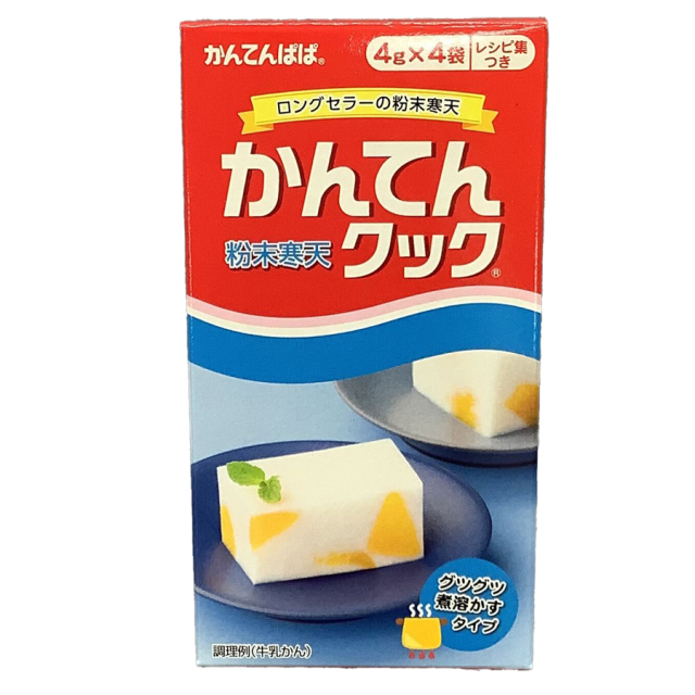 伊那食品 かんてんクック 4gX4本|珈琲・紅茶とお菓子パンづくりの