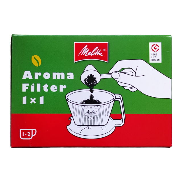 メリタ アロマフィルターAF-M 1x1（1～2杯用）|珈琲・紅茶とお菓子パン
