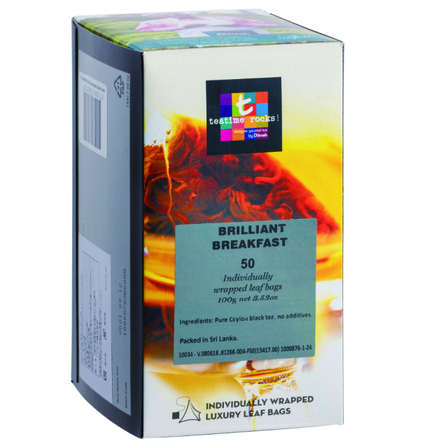 送料無料 ディルマ ｔ シリーズ ブリリアント ブレックファースト ティーバッグ 2ｇ 50袋 珈琲 紅茶 とお菓子づくりの通販サイトなら おうちカフェのお店