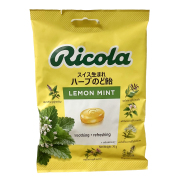 リコラ  スイスハーブキャンディー　レモンミント   ７０ｇ