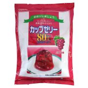 かんてんぱぱ　カップゼリー80℃　ぶどう味　(100ｇ×5袋)