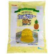 かんてんぱぱ　カップゼリー80℃　パイン　(100ｇ×5袋）