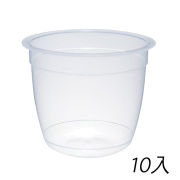 ワルツ　耐熱ラウンドプリンカップ（フタ付）　10ヶ入