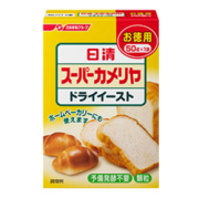 日清　スーパーカメリヤドライイースト　50ｇ