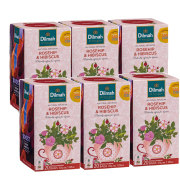 【送料無料】【業務用】ディルマ　ローズヒップ＆ハイビスカス　１．５ｇX２０袋        6個｜610416