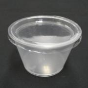 【お徳用】ワルツ　耐熱プリンカップ（フタ付）　100ヶ入