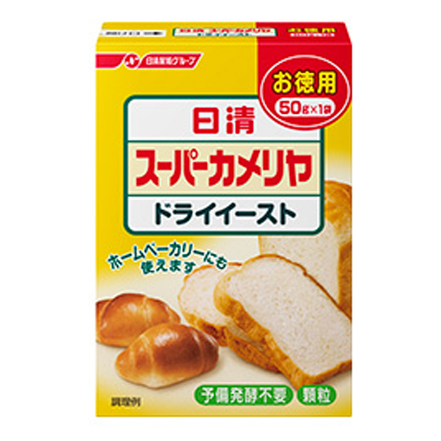 日清　スーパーカメリヤドライイースト　50ｇ