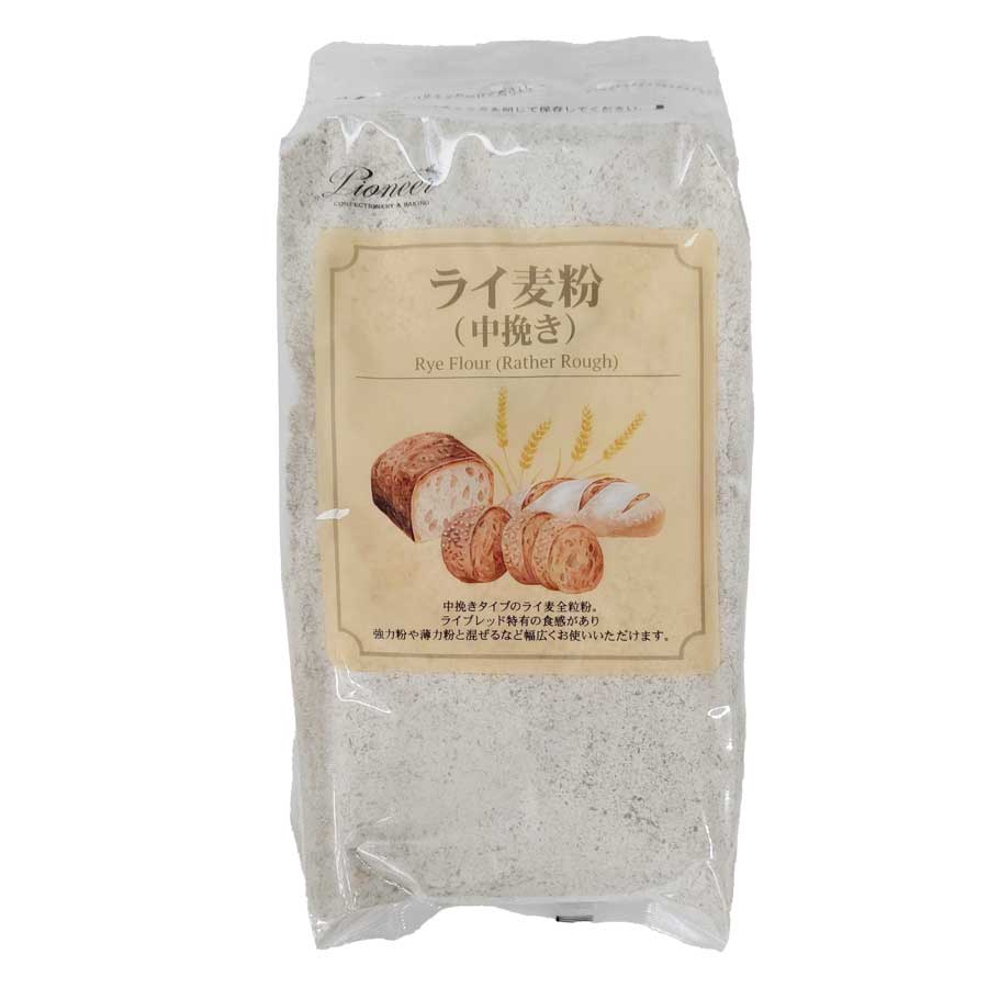 パイオニア　ライ麦粉（中挽き）ミッテル　500ｇ