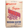 【業務用】【取寄】日清製粉　菓子用薄力粉（スーパーバイオレット）　25ｋｇ