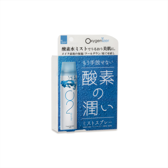 オキシゲナイザー酸素水ミストスプレー60ml｜高濃度酸素水オキシゲ