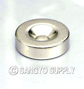 ネオジウム磁石 φ18×5 M4皿ねじ穴(300から399個)