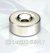 ネオジウム磁石 φ18×8 M4皿ねじ穴(150から199個)