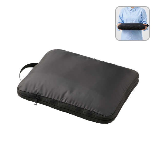 圧縮ポーチ（M） ブラック【単価：550円(税抜)】TP-0024-009