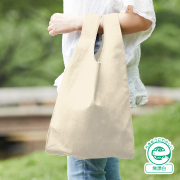 厚手コットンマルシェバッグ（M）ナチュラル